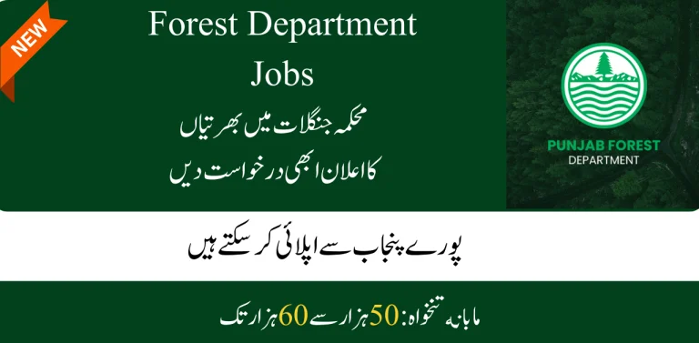 Forest Department Jobs 2024 Online Apply Advertisement Last Date