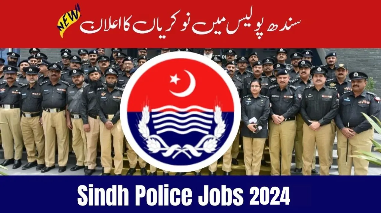 Sindh Police Jobs 2024 For Police Constable STS Apply Online